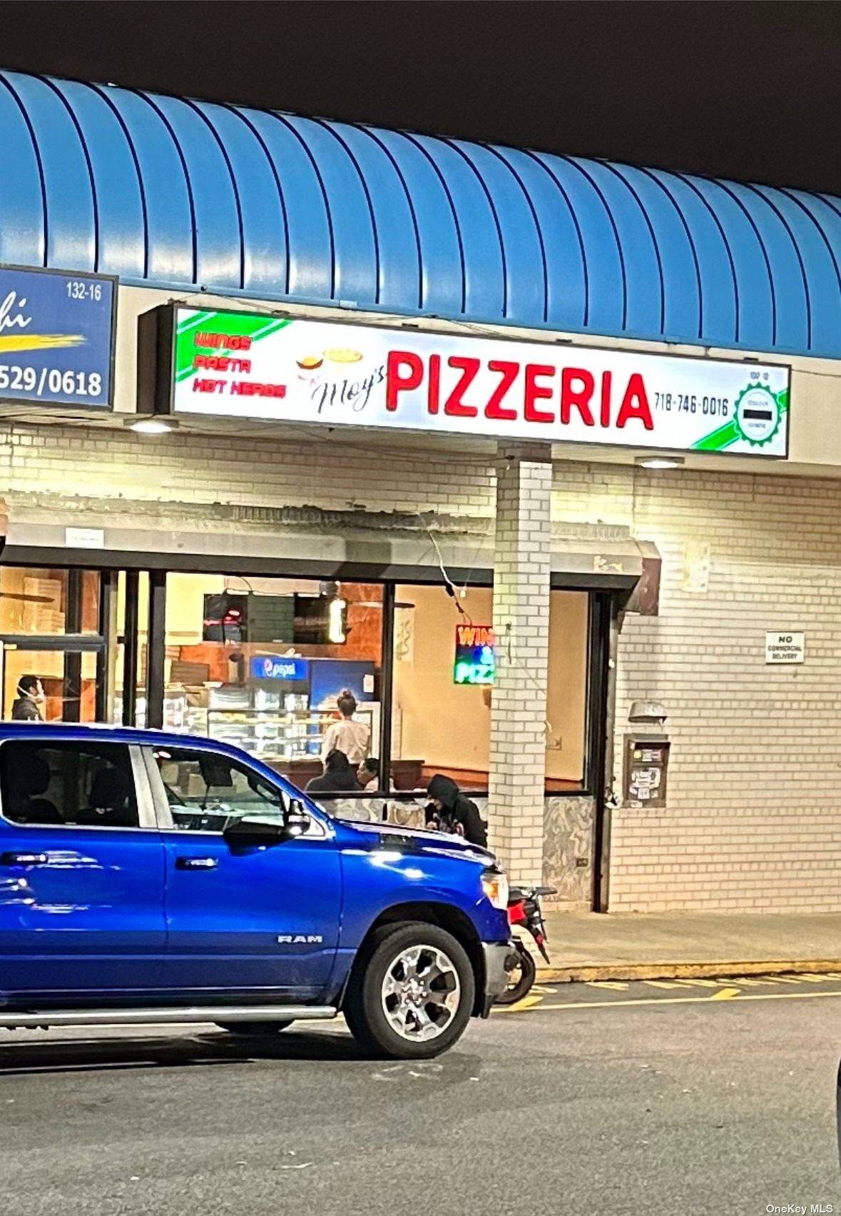 Delicious Pizzeria for sale with fairly new Marsal ovens, large hoods, kitchen equipment, walk in fridge, and so much more !