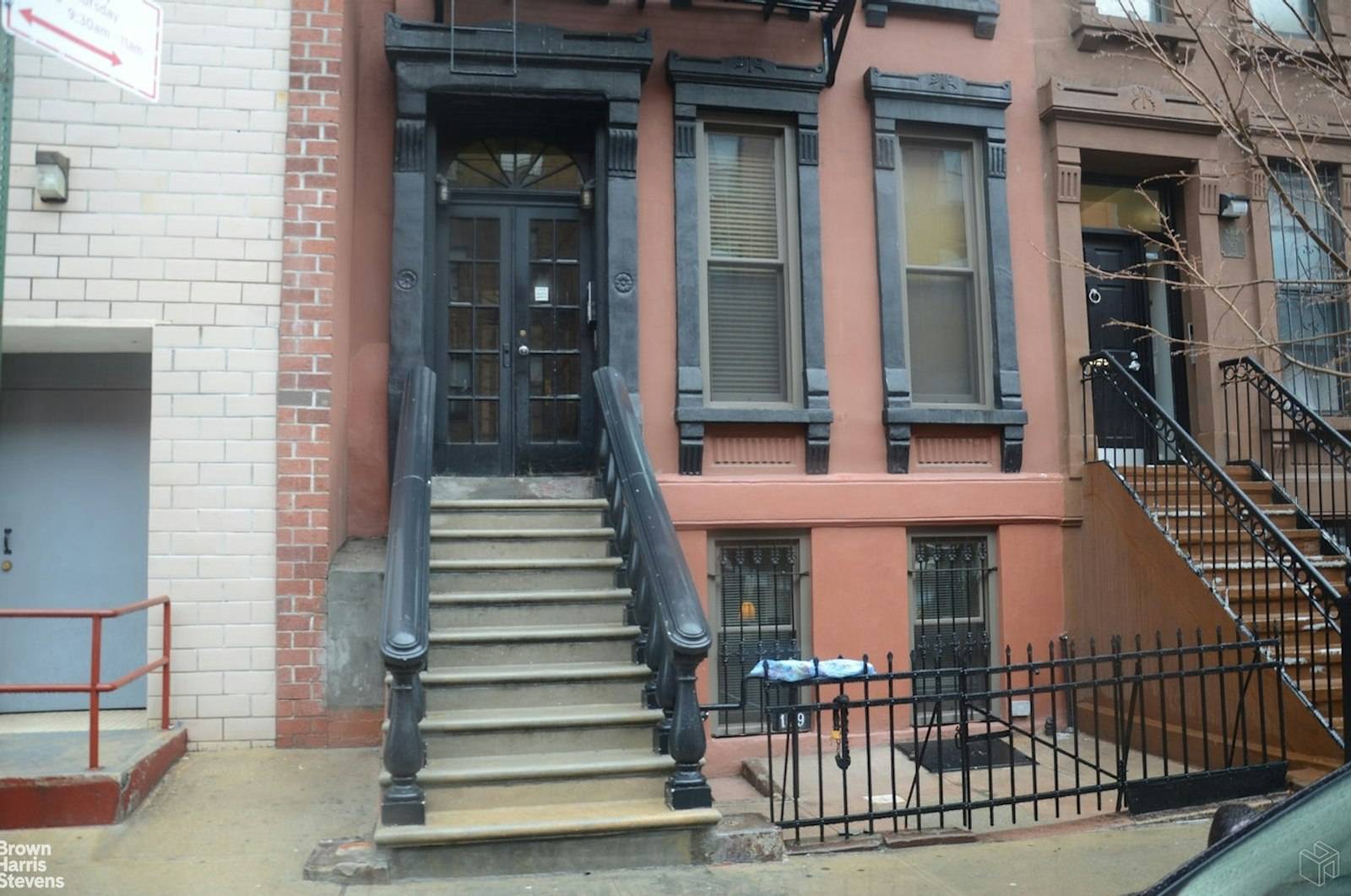 Go back in time at 159 East 107th Street, a classic New York City brownstone steeped in charm and character.