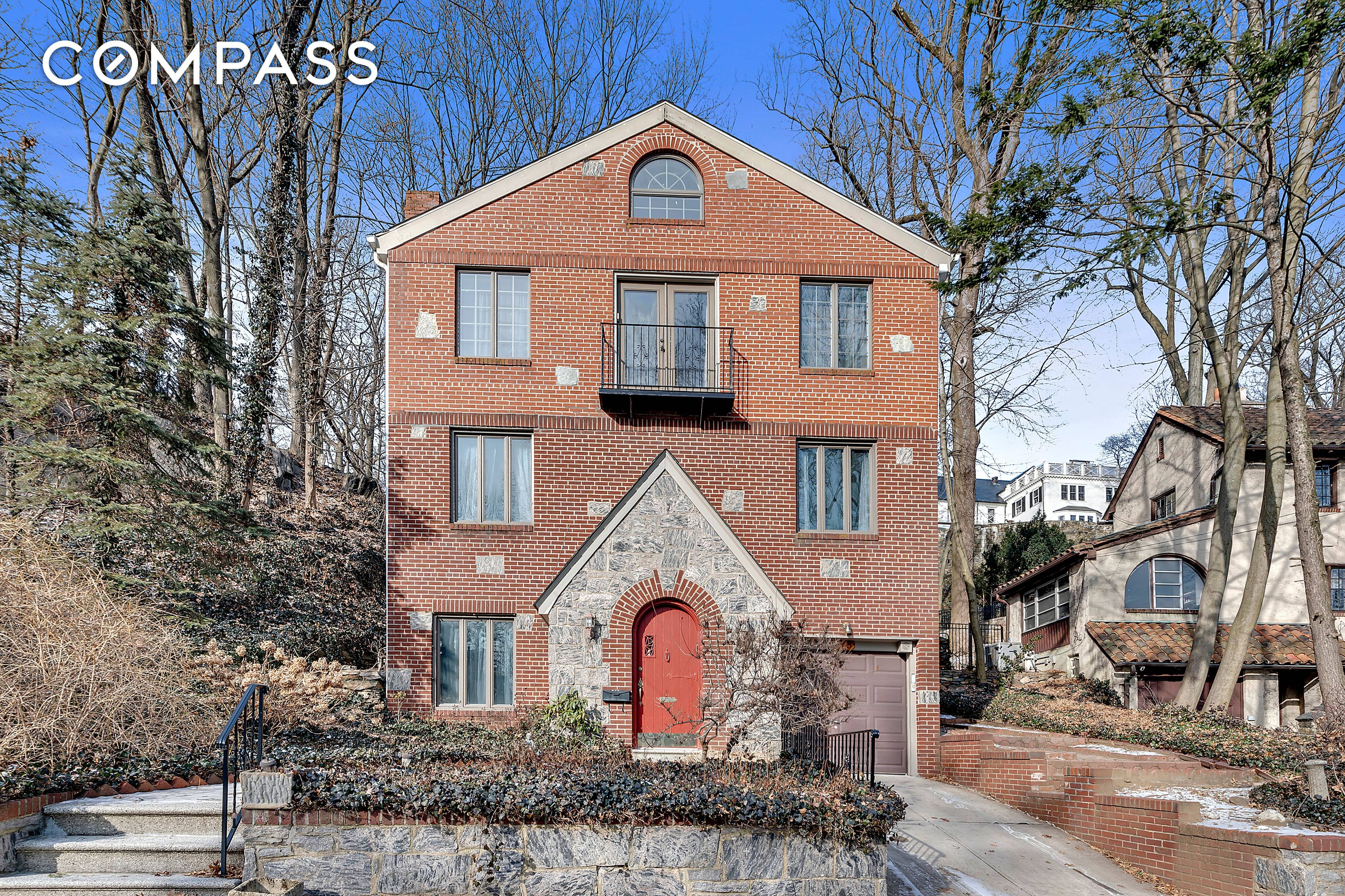 Brick Home with masterfully crafted details.