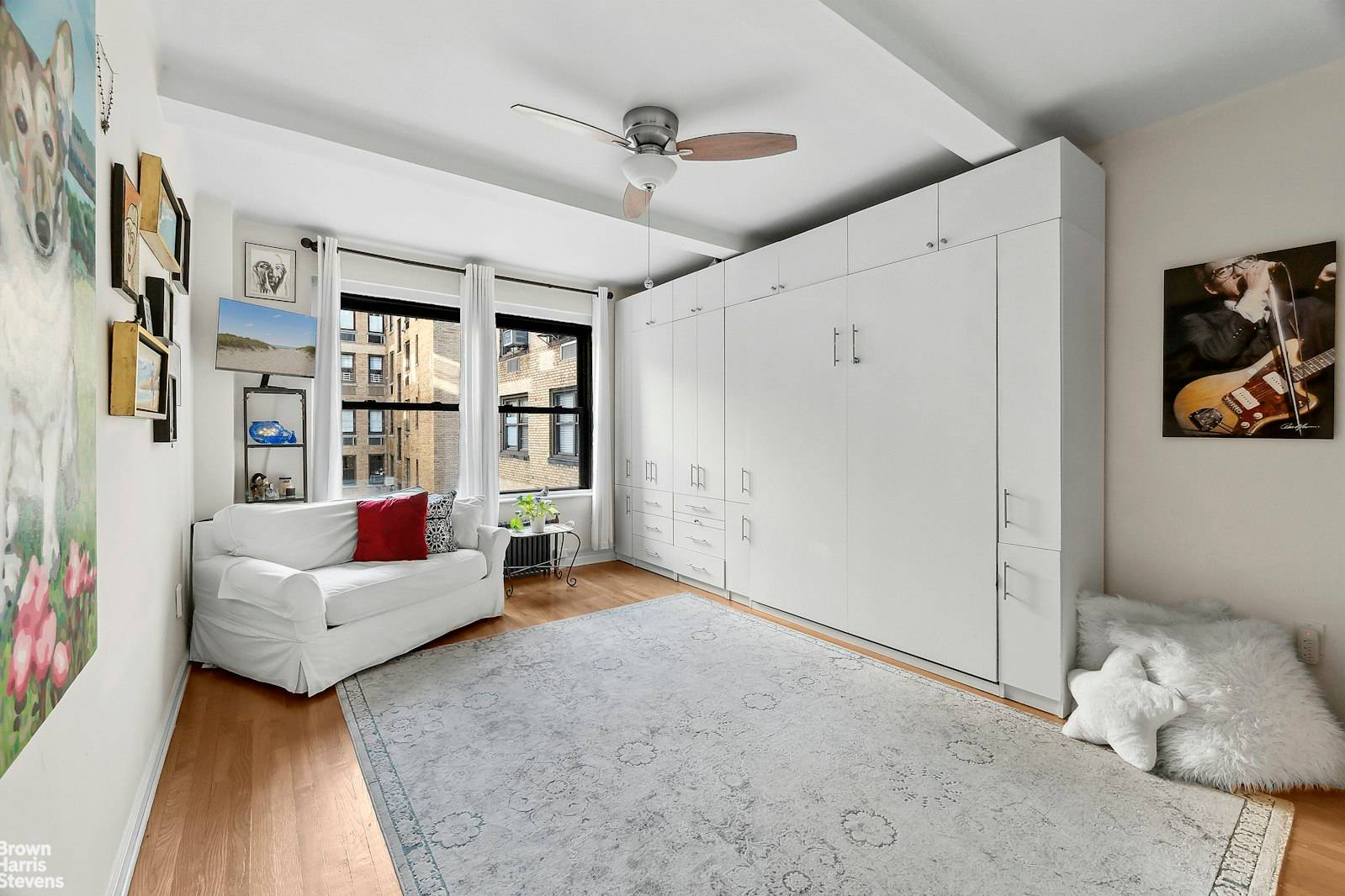 This gem of an apartment is in one of Central Park West's white glove Prewar full service doorman buildings known as the Bolivar.