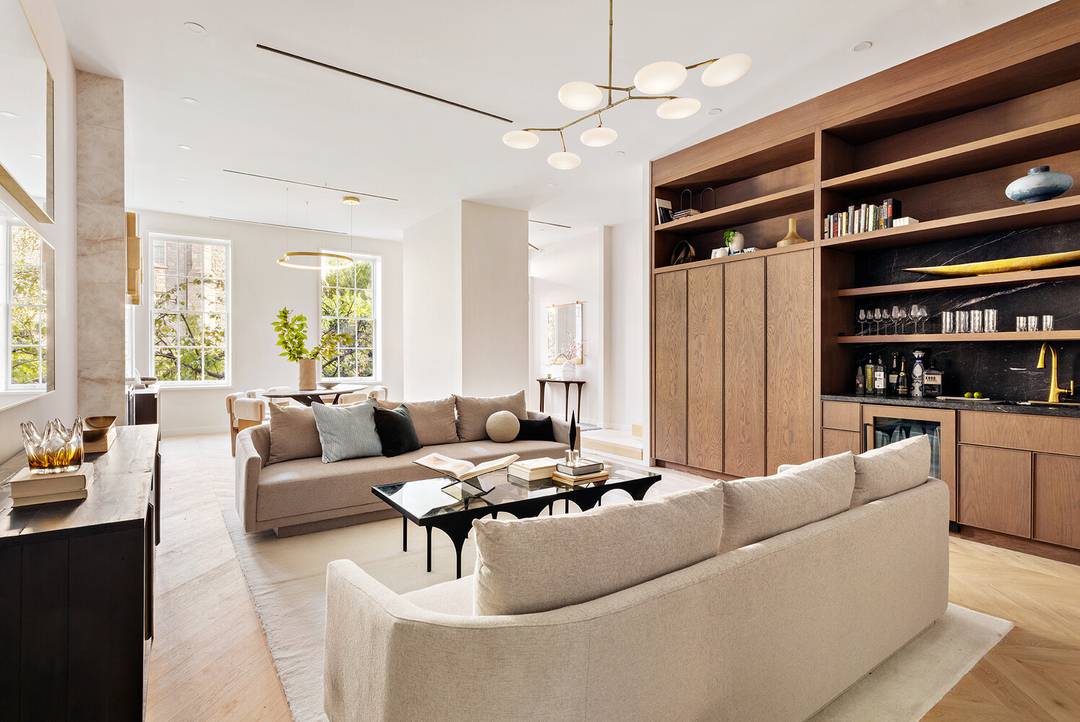 The Chelsea Mansion The Most Historically Significant Townhome in Chelsea Rare Seminary block mansion, available for the first time following an exquisite gut renovation.