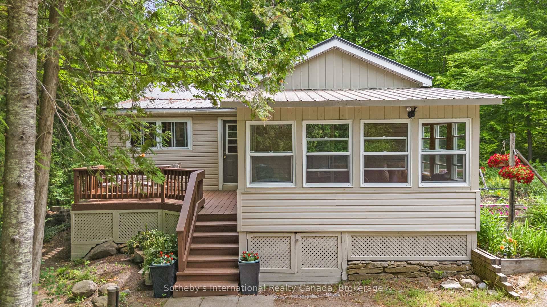 Located on a quiet and secluded 1.