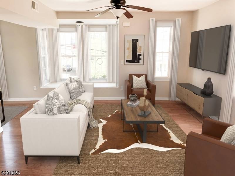 This in town sun filled two bedrooms two full baths apartment has a great open and airy floor plan that offers a primary suite, large closets, in unit washer, dryer, ...