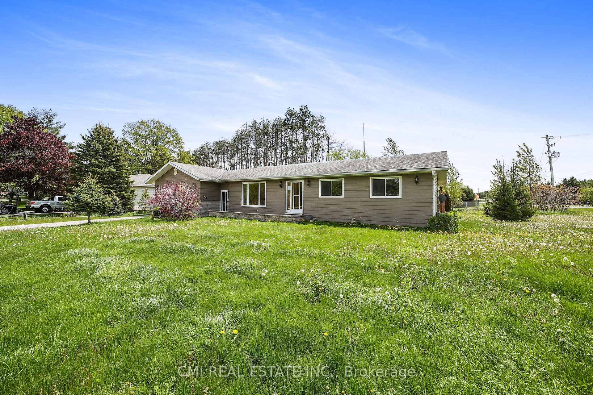 Quaint Bungalow located in quiet Mansfield on a near half acre corner lot offering 3 1bed, 2 bath over 1200sqft of living space with full finished sep entrance bsmt providing ...