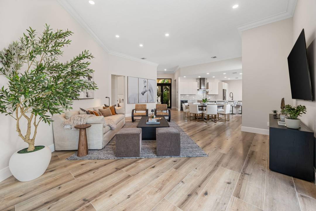 Fully Reimagined Luxury Residence in Palm Beach Polo Country Club.