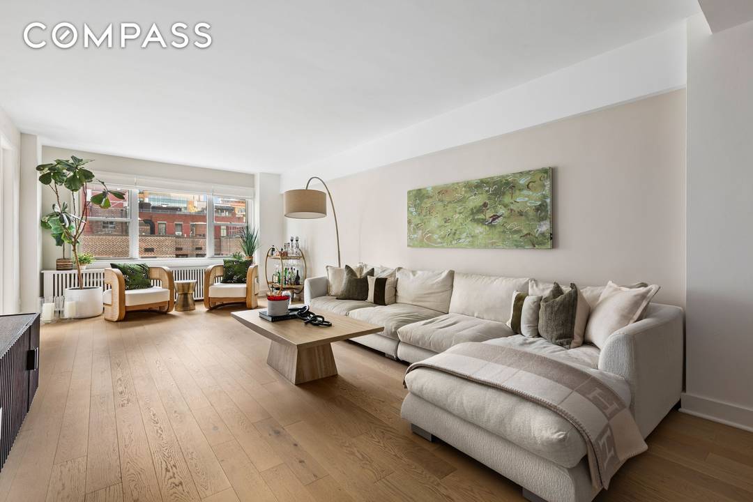 Sun Filled RENOVATED Greenwich Village One Bedroom Home Office with Private Terrace, Full Service Doorman amp ; Garage Parking Welcome to Residence 7L at The Sheridan, an oversized, light filled ...