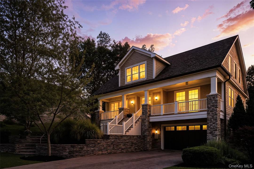 Circa 2007. Located in one of Upper Nyack s most desirable locations, this exceptional custom contemporary home showcases impeccable design and craftsmanship where classic architectural lines meet luxurious modern living.