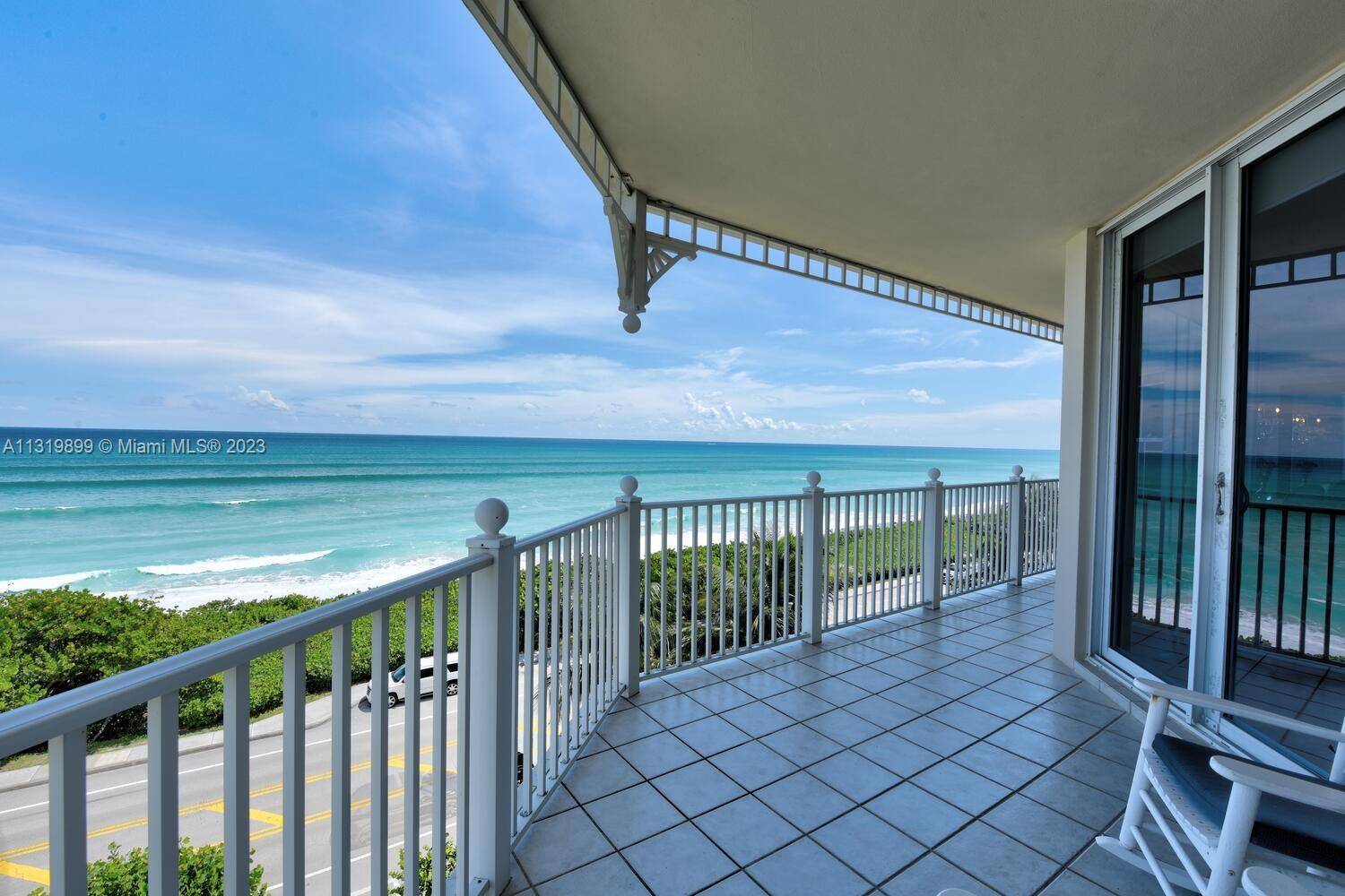 Mesmerizing beach views from this rare corner 3 bedroom oceanfront condo available for immediate occupancy, either seasonal furnished 21k or annual 15k furnished or unfurnished.