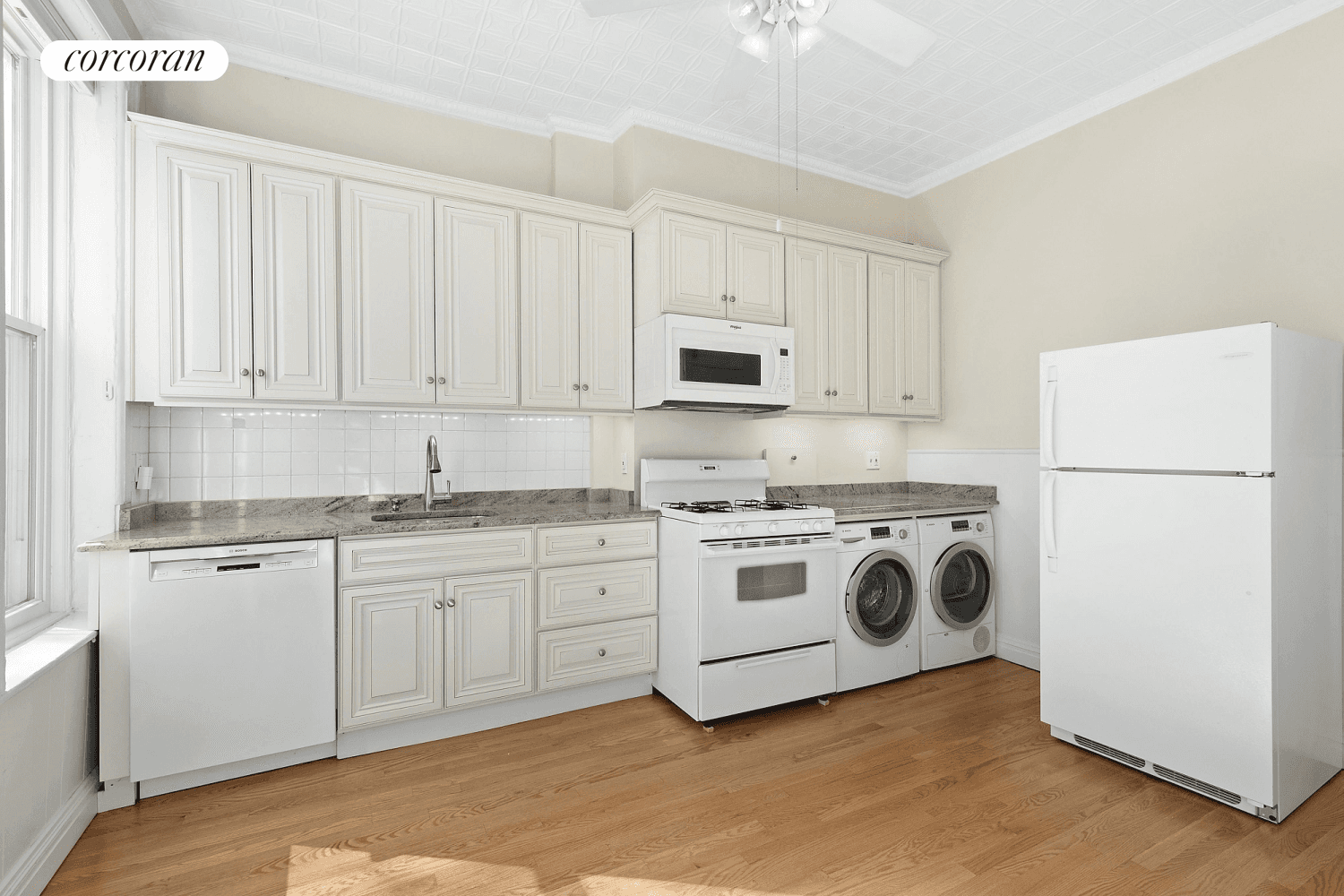On the cusp of Park Slope and ever trending Gowanus, this beautiful floor through and updated Junior One Bedroom belies the word junior.