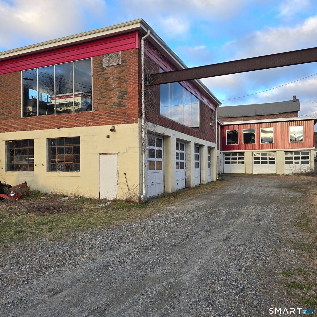 Property is visible from Route 44 AKA Main St and fronts on Willow St.