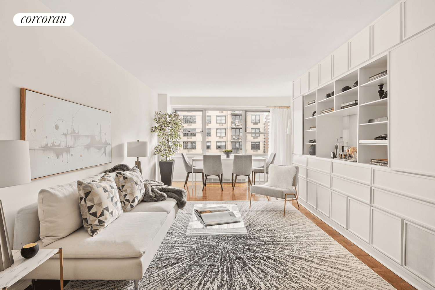 Welcome to a truly exceptional postwar cooperative residence in the heart of New York City !
