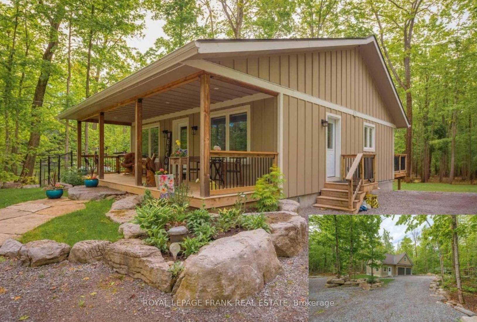 6 year new custom bungalow located a short walk to a public access on Pigeon Lake.