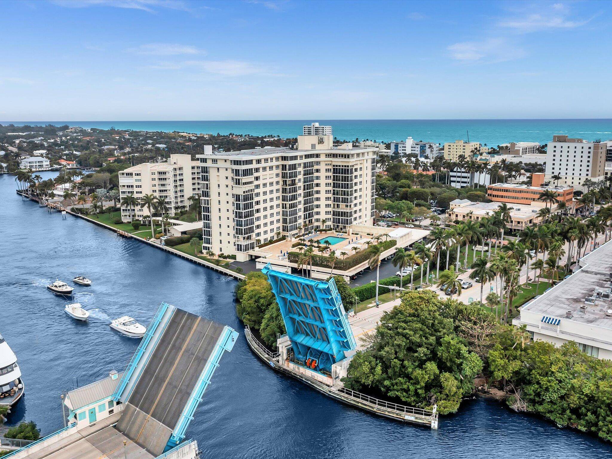 Exceptionally Spacious and Rarely Available Penthouse Condo with Glorious Ocean and Intracoastal views !