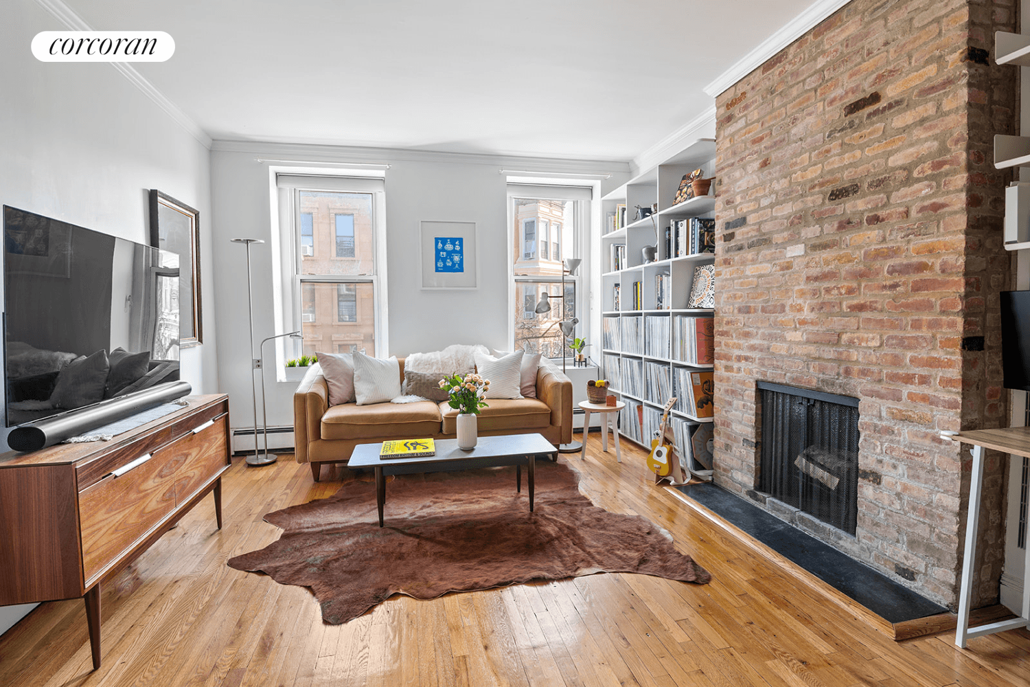 Step into this bright and inviting two bedroom, one bathroom pre war gem, located in the heart of North Park Slope, Brooklyn.