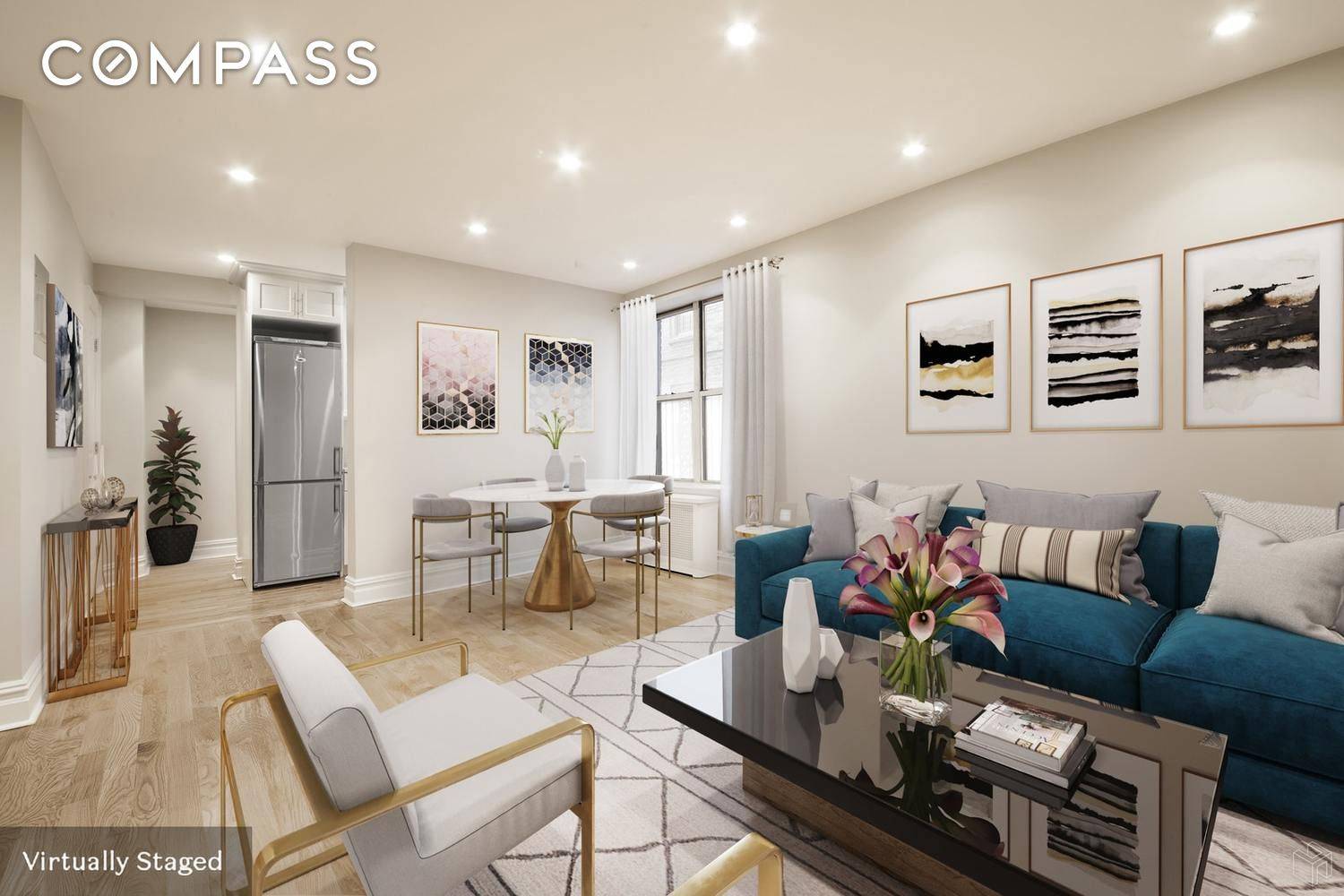 Welcome to unit 1K at the John James Condominiums on Riverside Drive.