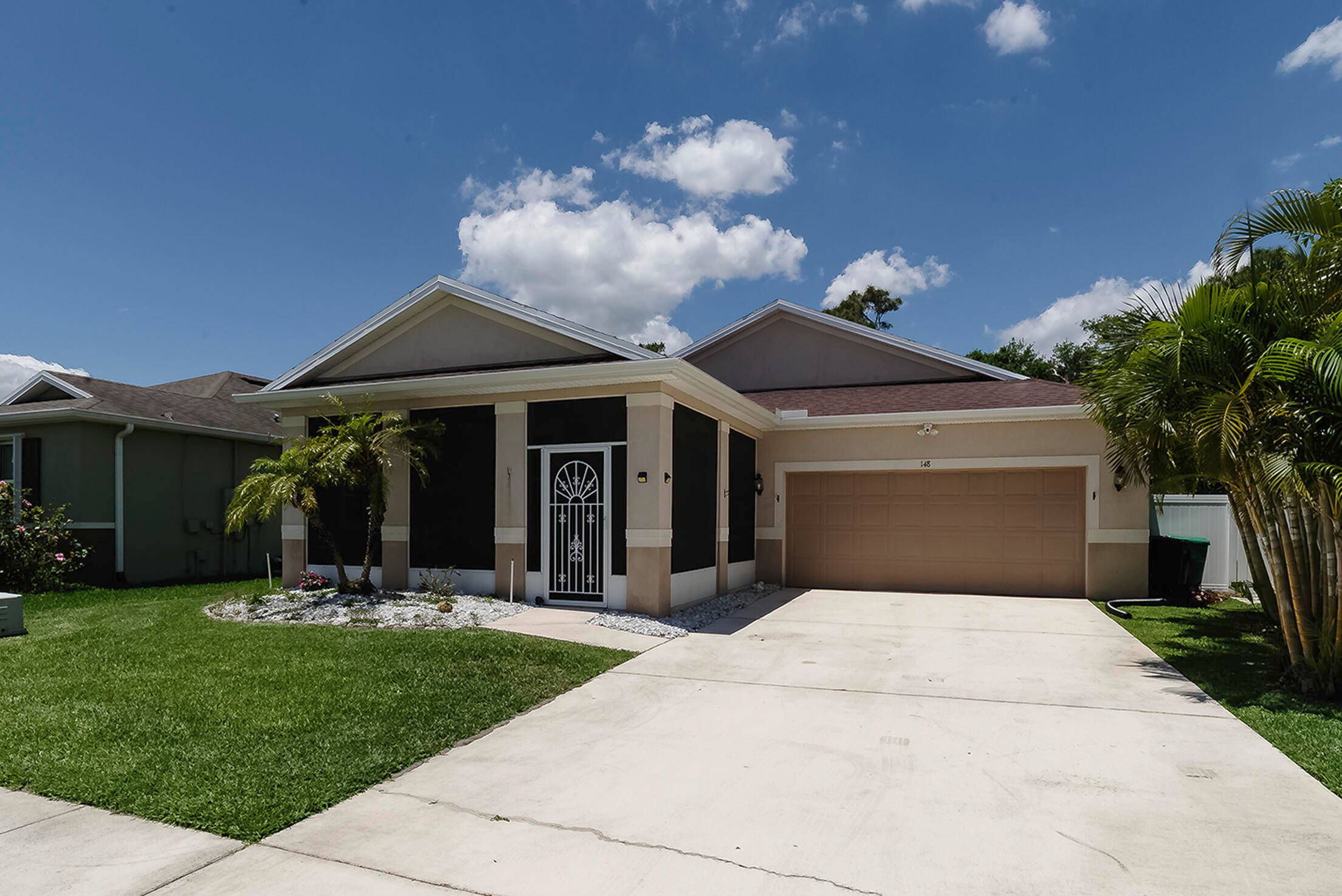 Welcome home to this open floor plan 3 2 ready to move in, 2 car garage, new A C with air purifier, freshly painted and completely fenced.