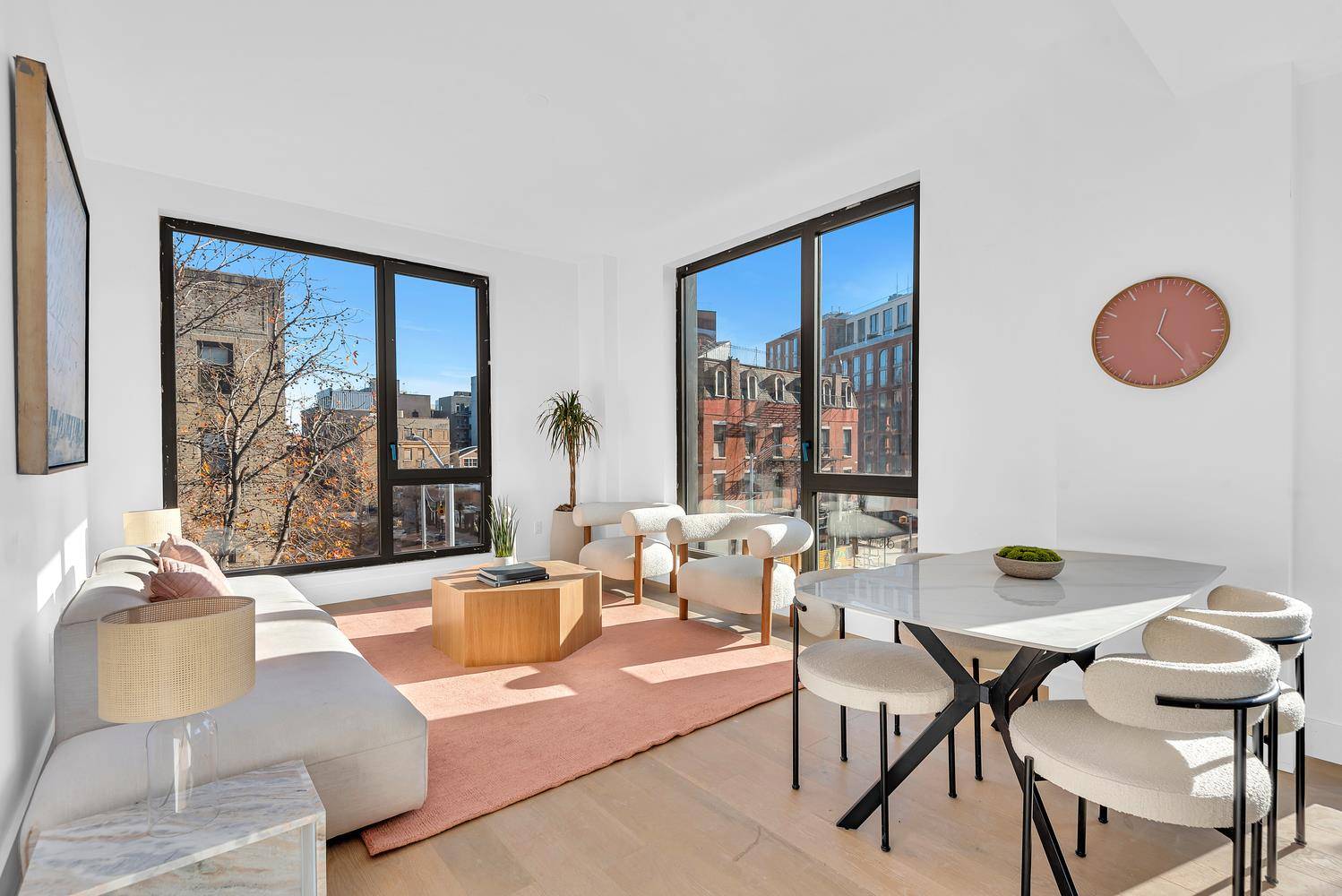 Located in historic Clinton Hill rests this finely crafted residence at the amenity rich Four Fifty Grand condominium, offering 1, 213 square feet of impeccably designed living space with 3 ...