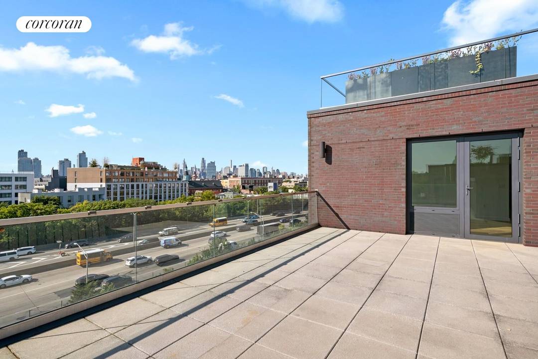 This corner unit, two bedroom home features a HUGE private terrace, as well as walls of floor to ceiling windows through out the home allowing for open views and great ...