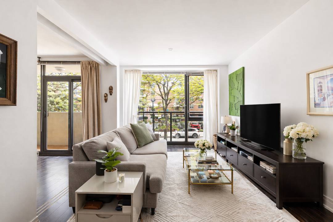 Welcome to Residence 2A at 29 Montrose Avenue a serene and light filled one bedroom, one bathroom condo featuring private outdoor space, in unit washer dryer, and private storage, all ...