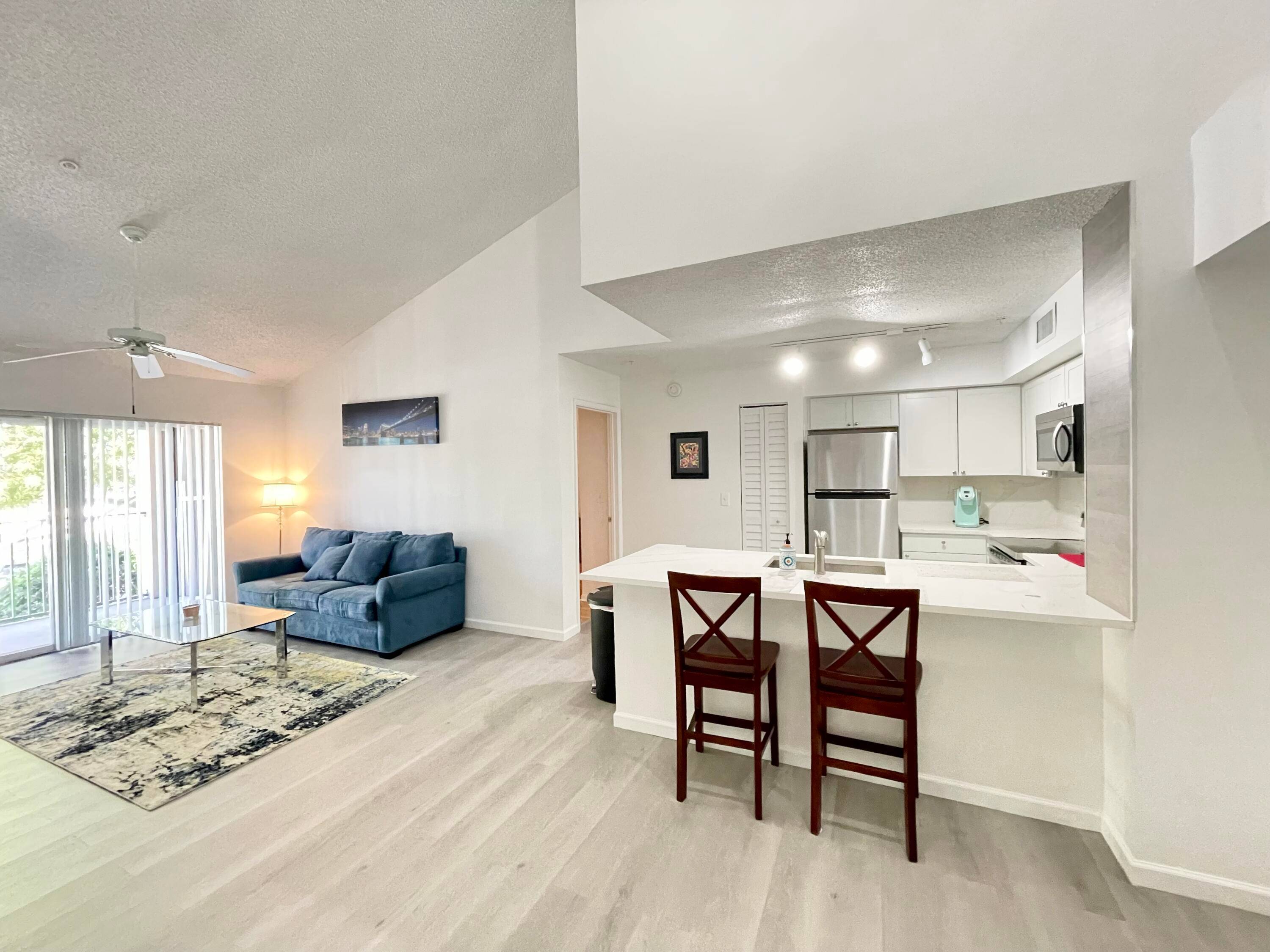 Renovated and spacious 2 bedroom, 2 bathroom condo located on the 2nd floor in the highly desirable gated community of St.