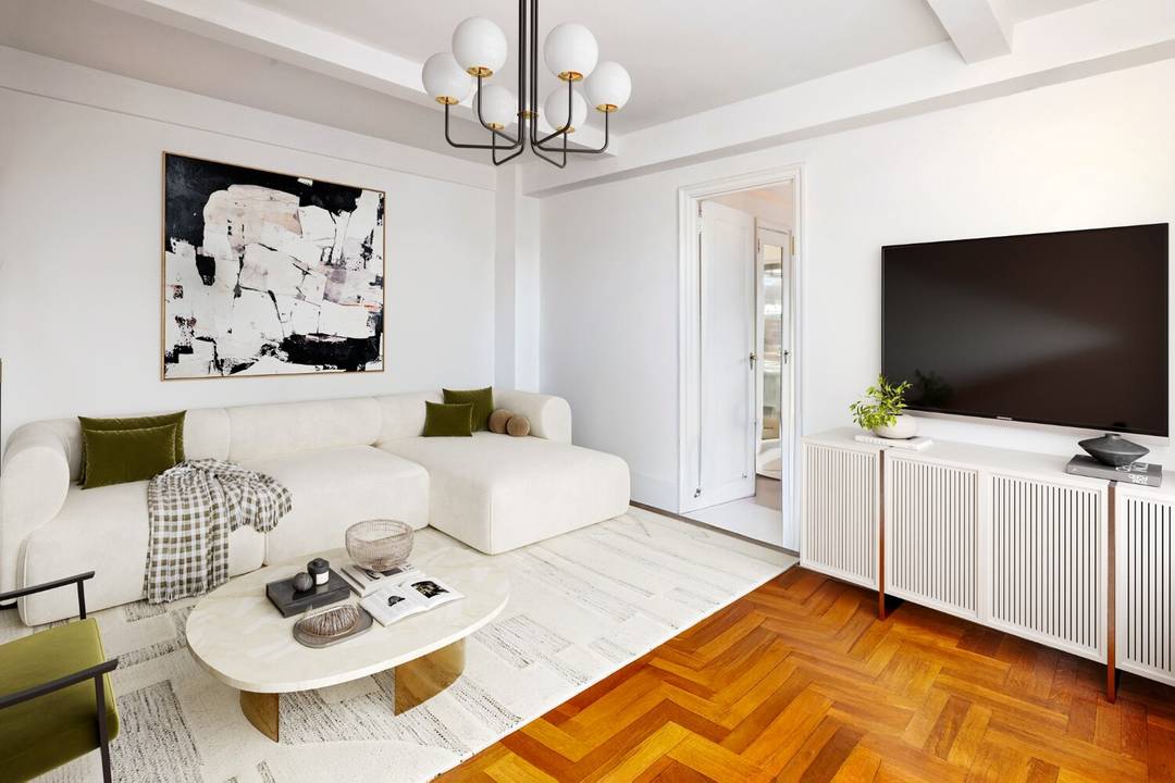 Welcome to Residence 14E at 49 West 72nd Street A Sunlit Sanctuary with Iconic Views Just Off Central Park West Perched on the 14th floor of a distinguished prewar cooperative, ...