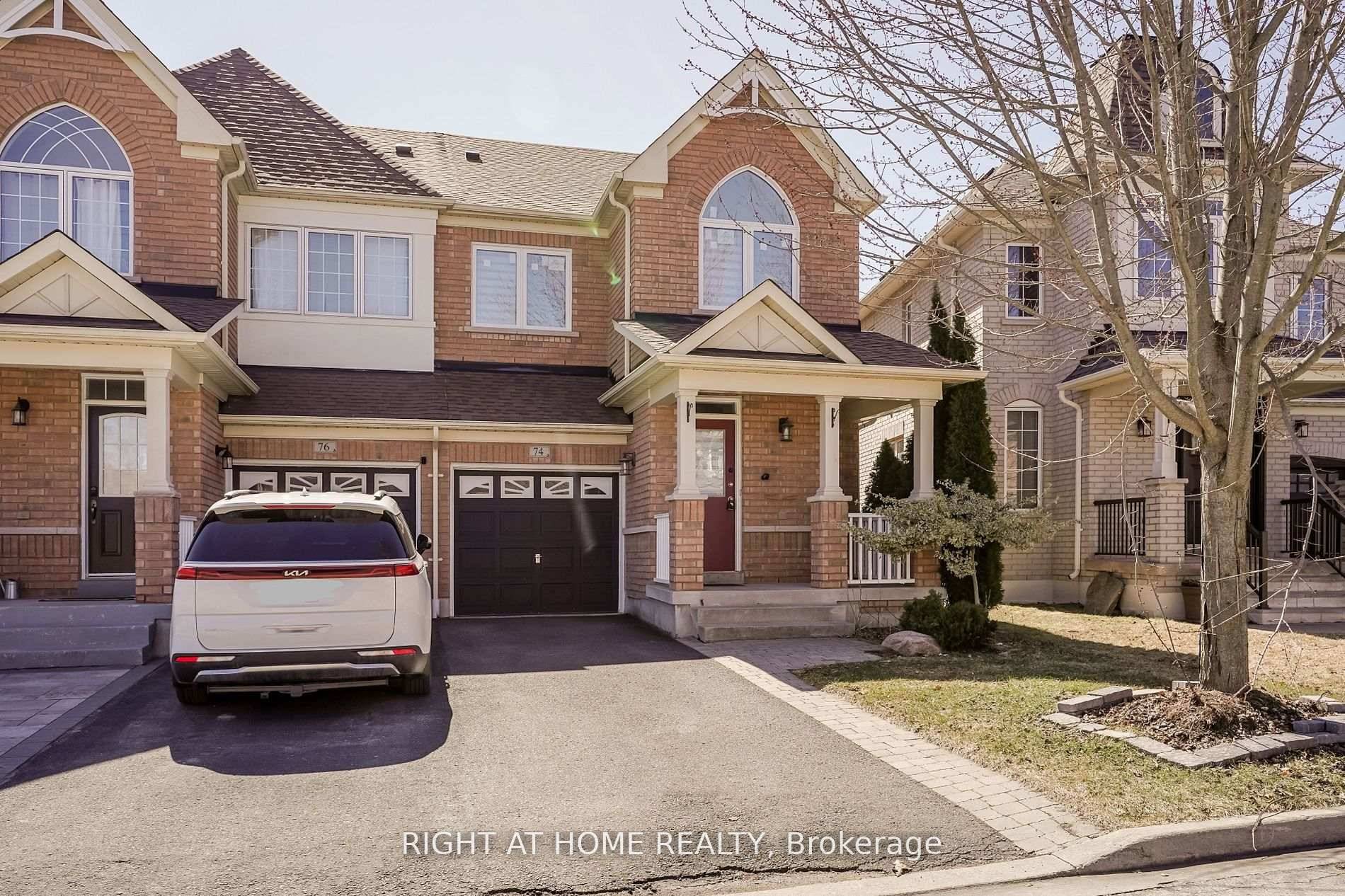 Welcome to 74 Amos Lehman Way a beautifully upgraded semi detached gem nestled in one of Stouffville's most sought after, family friendly neighborhoods.