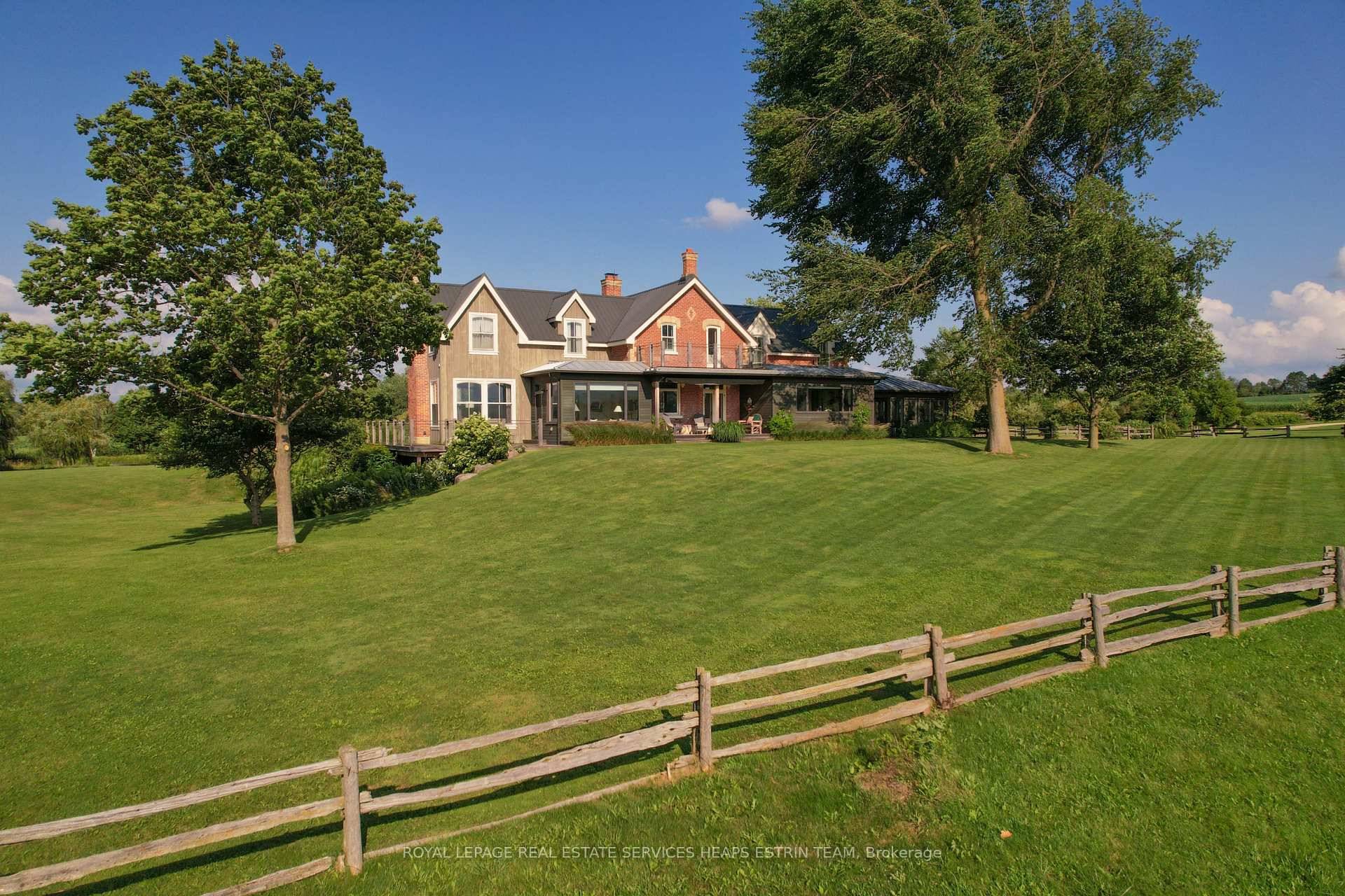 Four Wheel Farm is a rare and extraordinary 242 acre estate offering unmatched privacy, panoramic views, and timeless character in the heart of Southern Georgian Bay.