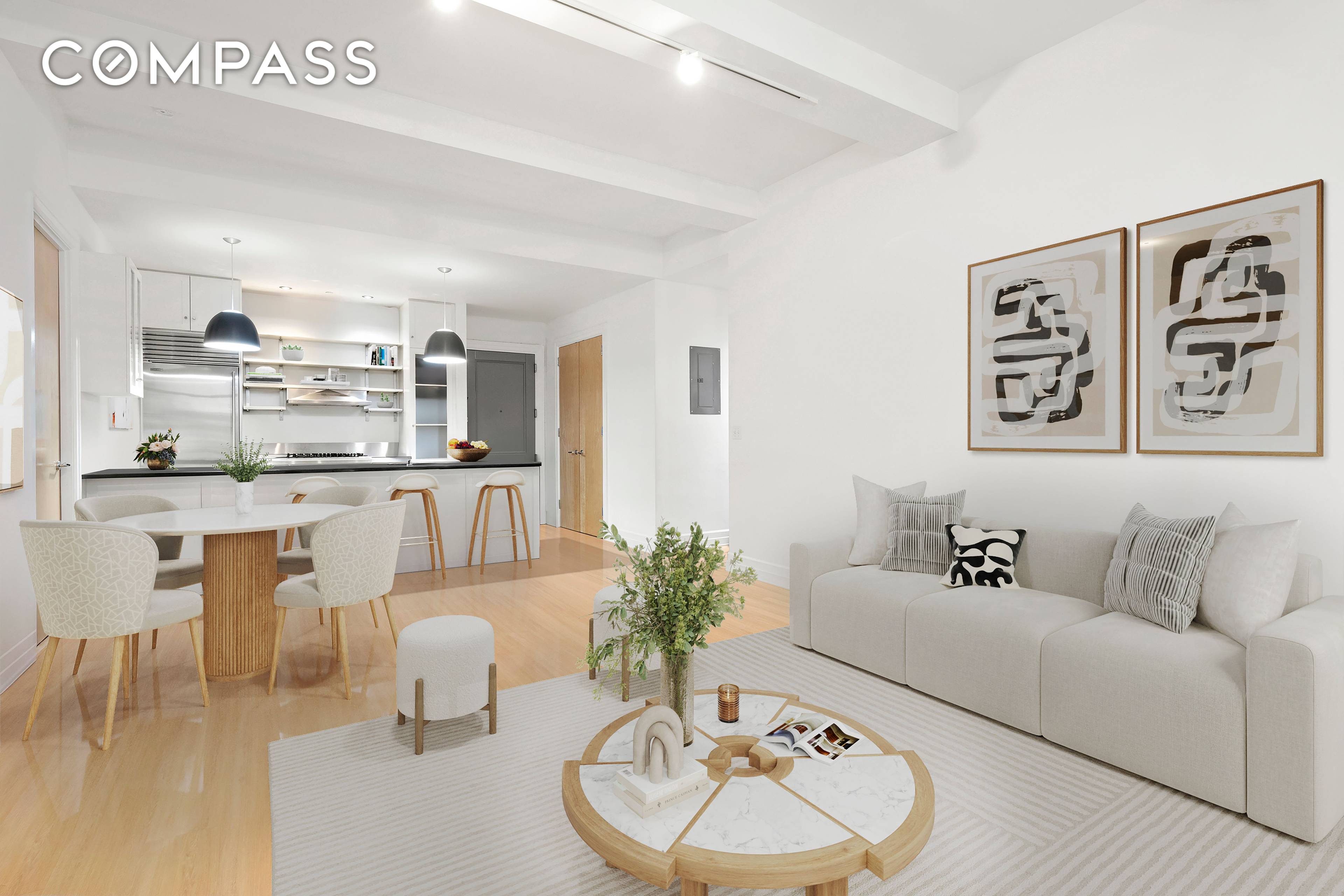 Upon entering this well appointed residence, you ll immediately be impressed by the grand living room measuring 31 2 x 14 6.