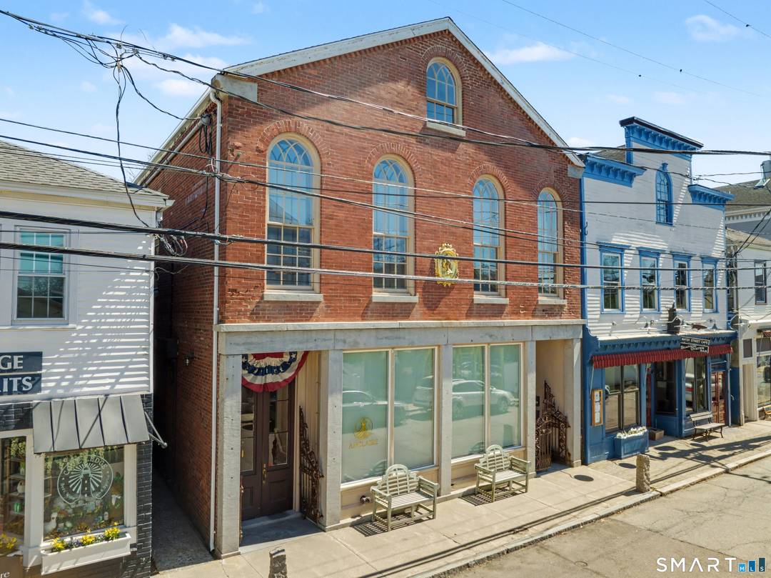 Nestled in the heart of historic Stonington Borough, this beautifully maintained 7, 000 sq ft mixed use building blends timeless 1856 architecture with thoughtful modern updates.