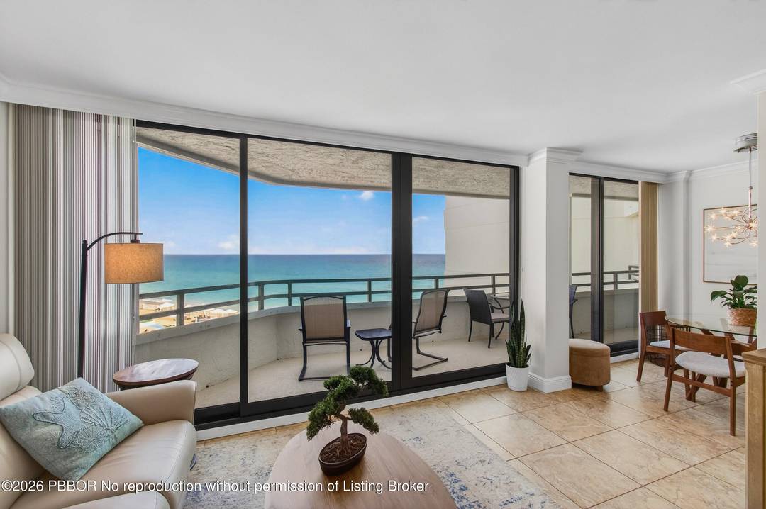 Gorgeous ocean views from this beautifully renovated unit.