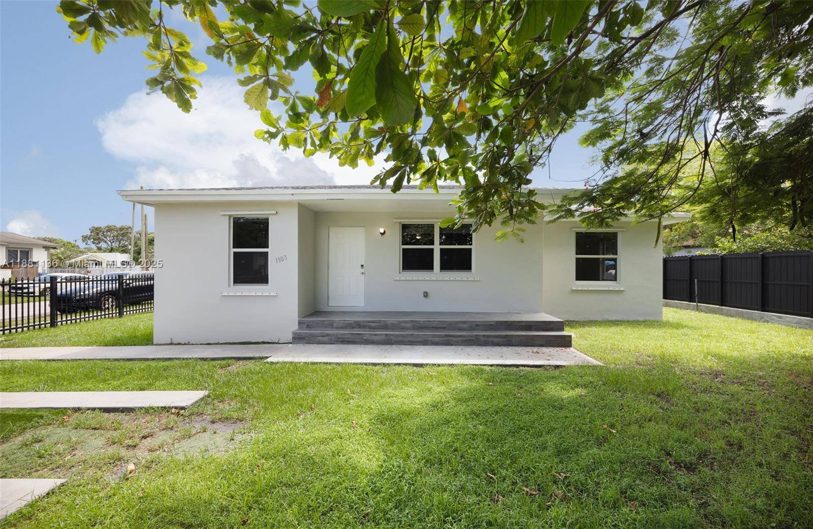 Fully leased 2019 built duplex at 1901 NW 48th St, Miami, FL 33142 listed at 800K.