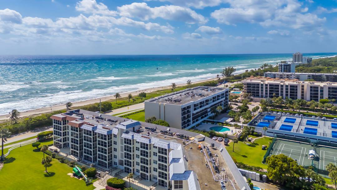 Enjoy coastal living at its best in this 3rd floor 2BR 2BA residence in Villa Capri at San Remo, featuring ocean views and direct beach access.