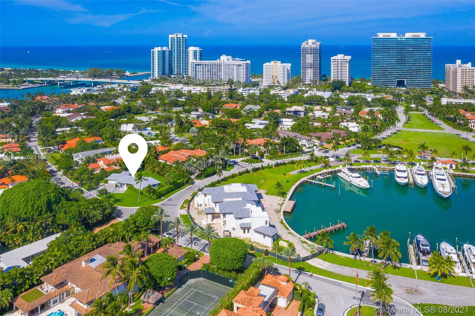 This modern renovated home in the exclusive guard gated Bal Harbour Village, one of the most private and secure communities in Miami is located on coveted Bal Bay Drive with ...