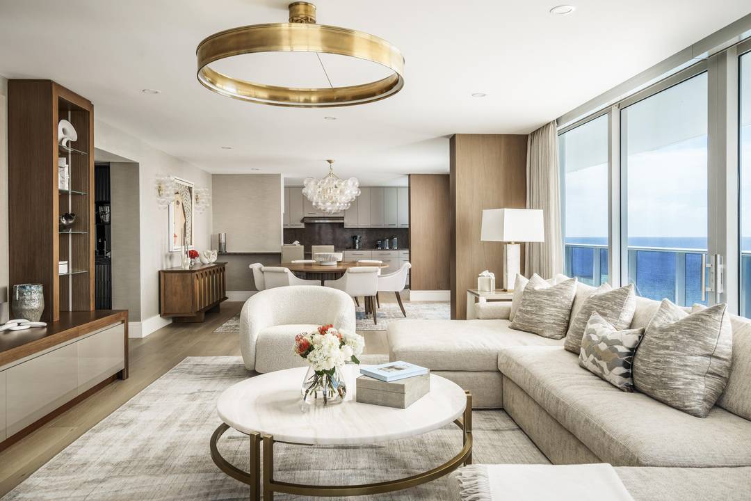 Discover coastal luxury in Residence 12B at The Beresford, a boutique oceanfront condominium with only 4 units per floor.