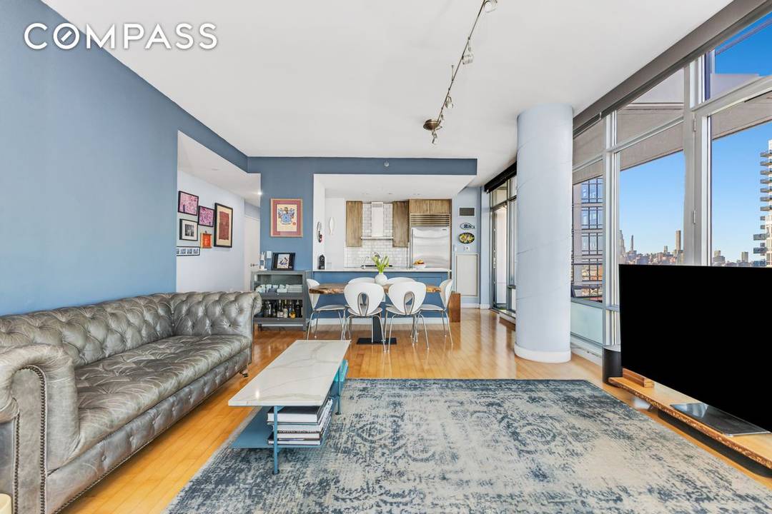 Skyline living reaches a different level at Residence 24J at Northside Piers.