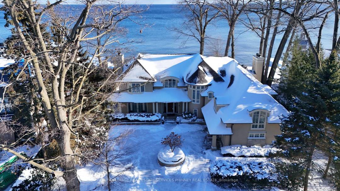 This exquisite French chateau style estate, designed by Gren Weis, is gracefully positioned on a prestigious waterfront parcel with coveted riparian rights, in one of South East Oakville's most sought ...