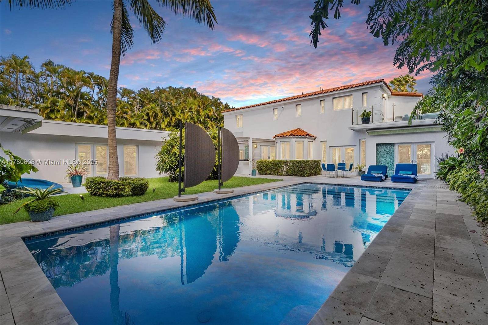 Step into this beautifully remodeled Russell Pancoast art deco gem, located on tranquil Flamingo Drive offered fully furnished amp ; move in ready.