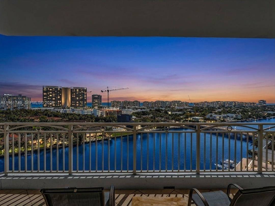 RARE, IMPOSSIBLE TO FIND, 12th floor Spectacular OCEAN VIEWS corner residence in the coveted Carroll Walk of Bay Harbor Islands.