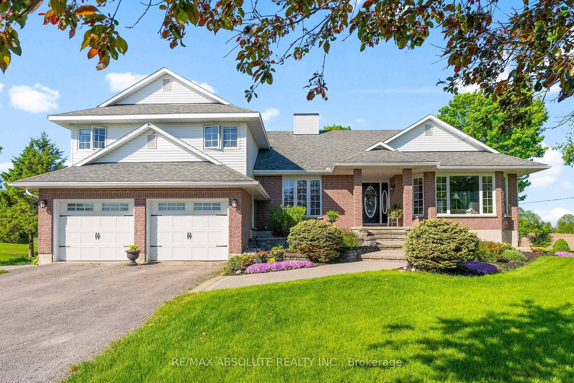 Country living at it's best in this custom built 4 bedroom side split !