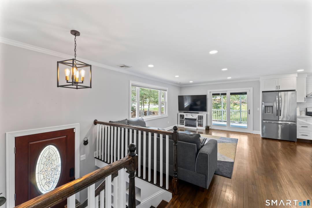 Fully remodeled and absolutely move in ready, 3 bedroom, 3 full bath Raised Ranch home offers the privacy, setting, and finish that's hard to come by.