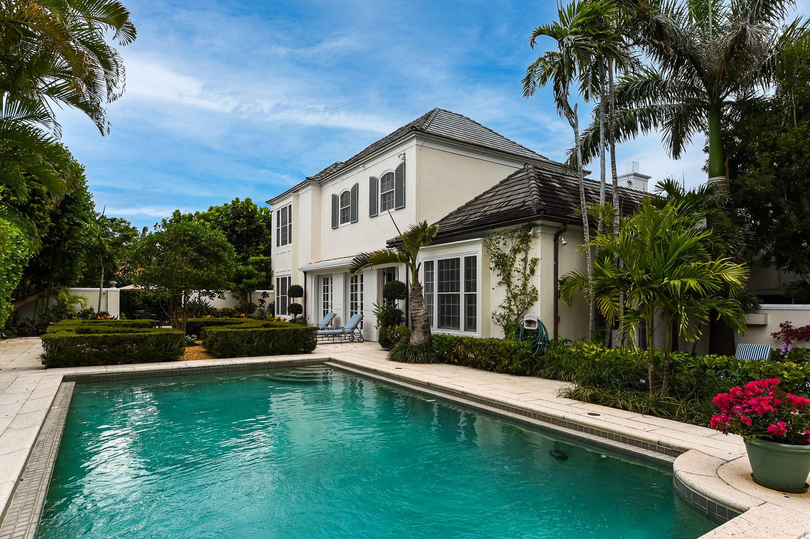 Elegant home in the estate section.