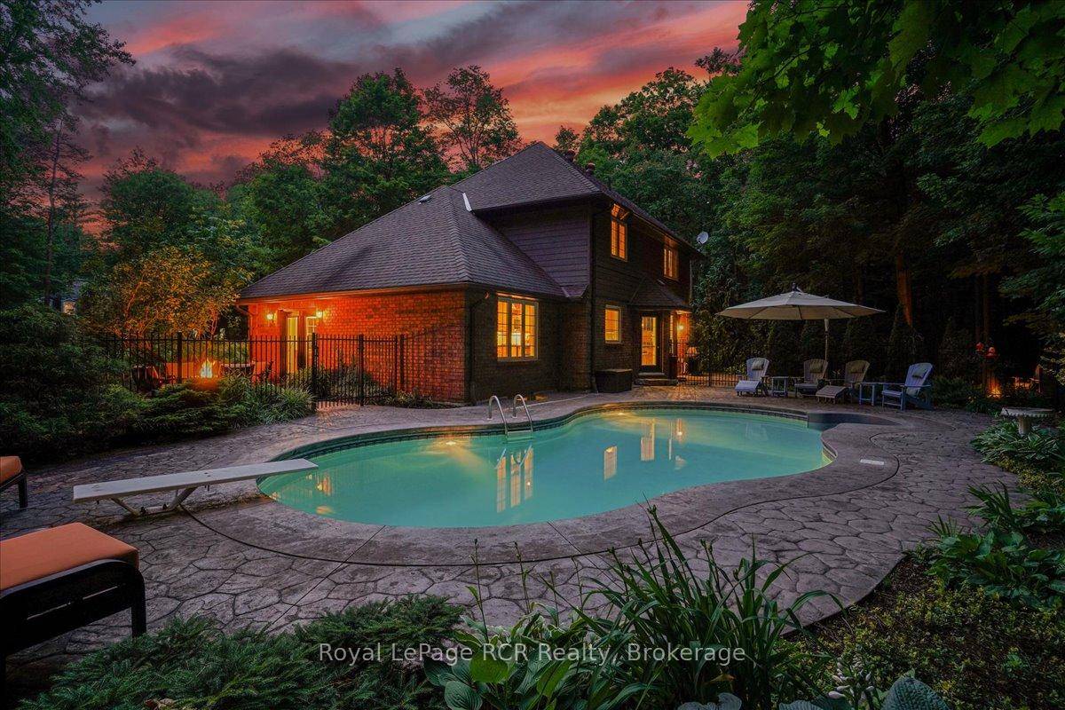 Tucked away in the prestigious neighbourhood of Pottawatomi Village, just minutes from Owen Sound, this stunning 2 storey brick beauty offers the perfect mix of elegance, comfort, and privacy.