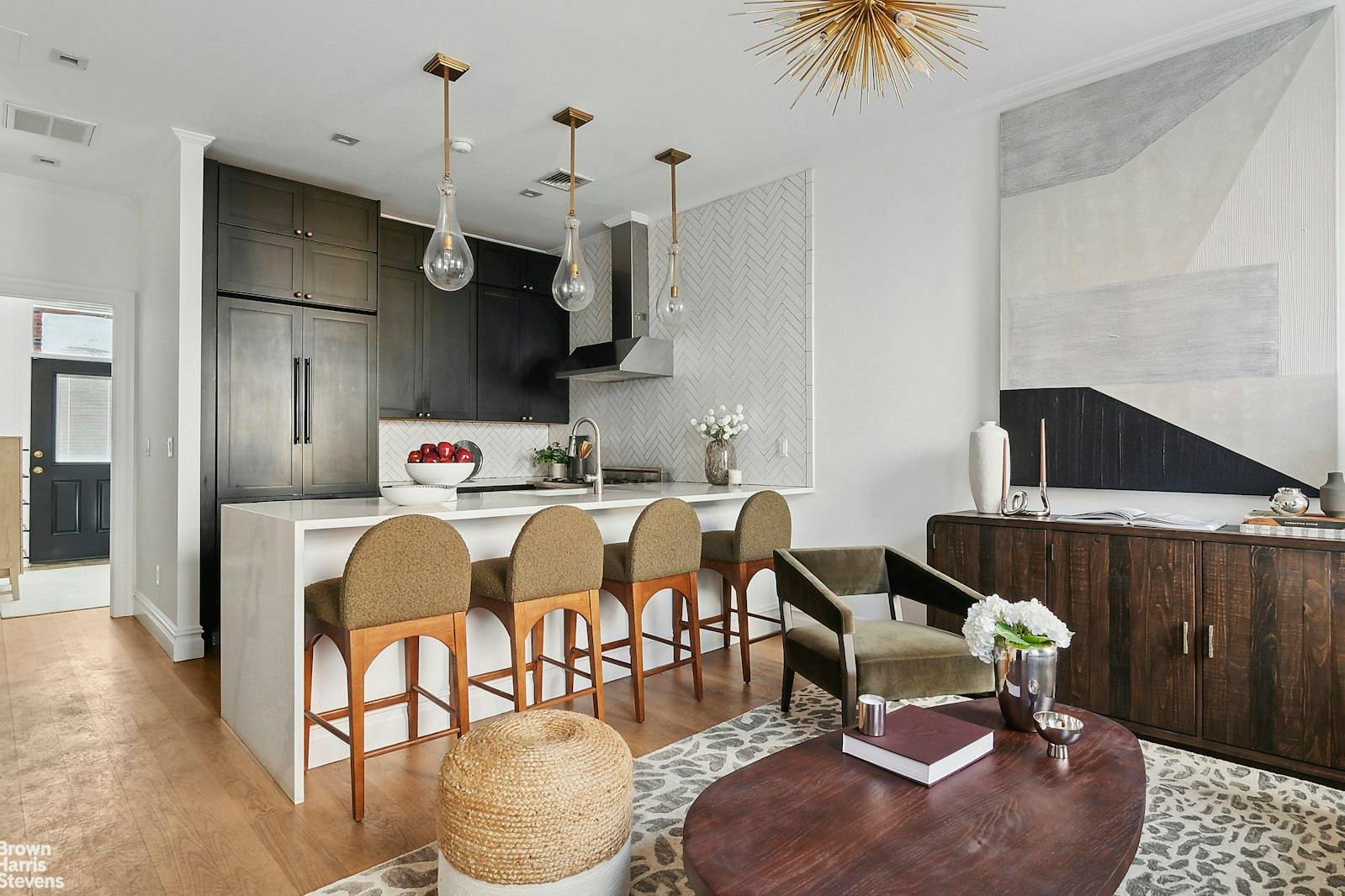 This exquisite three unit brownstone offers luxurious living in the heart of Brooklyn, with meticulously designed interiors and premium finishes in every residence.
