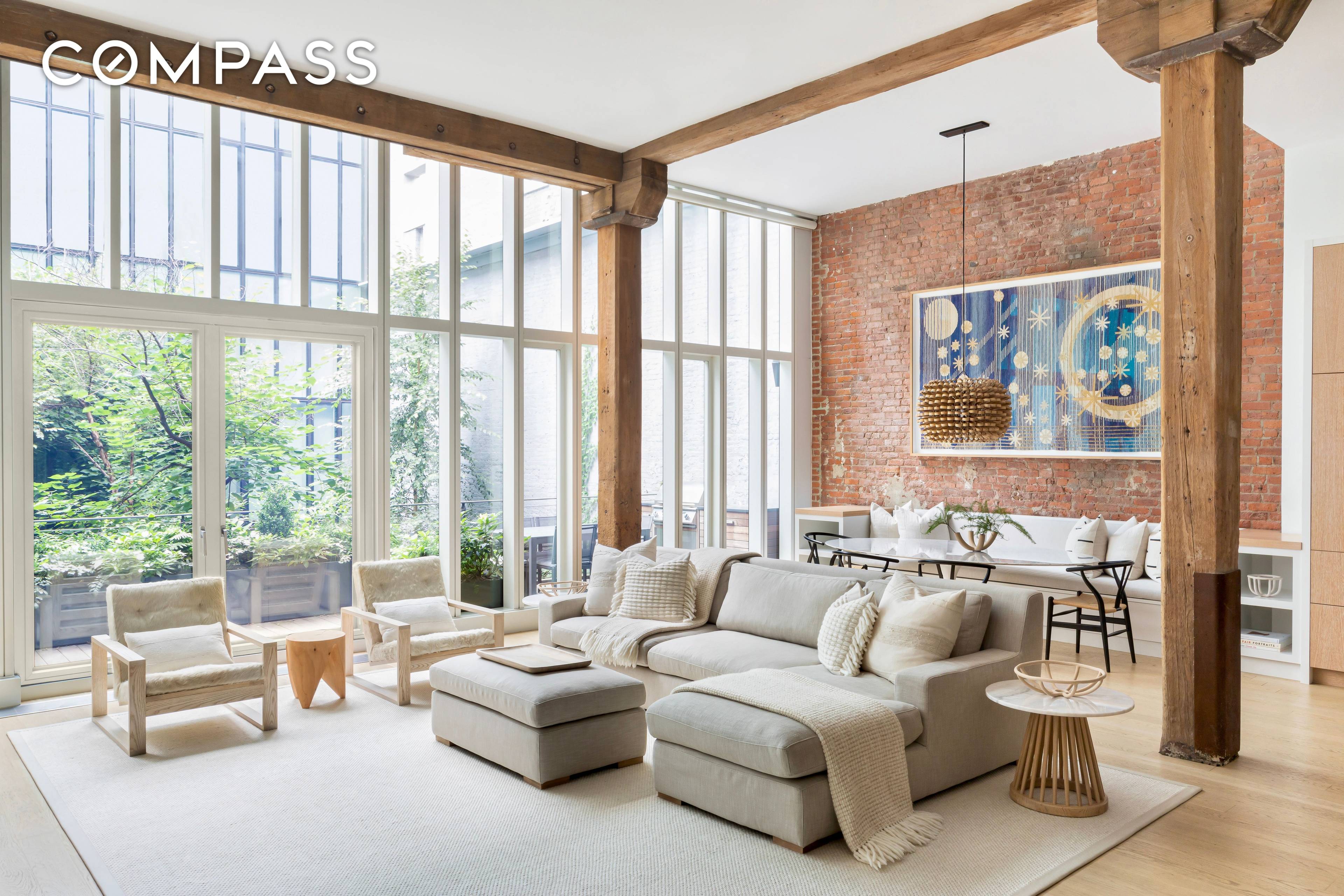 Welcome to this one of a kind, 3, 500 square foot loft in DUMBO, a block from the East River and Brooklyn Bridge Park.