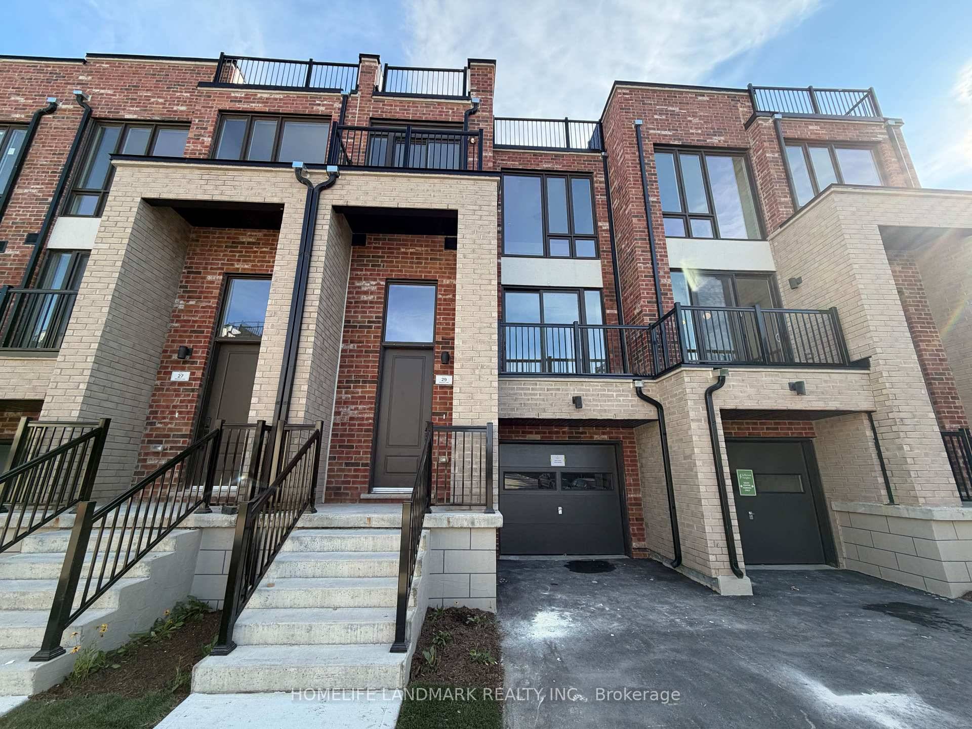 Brand New Freehold Townhome At Jefferson Heights In Richmond Hill !
