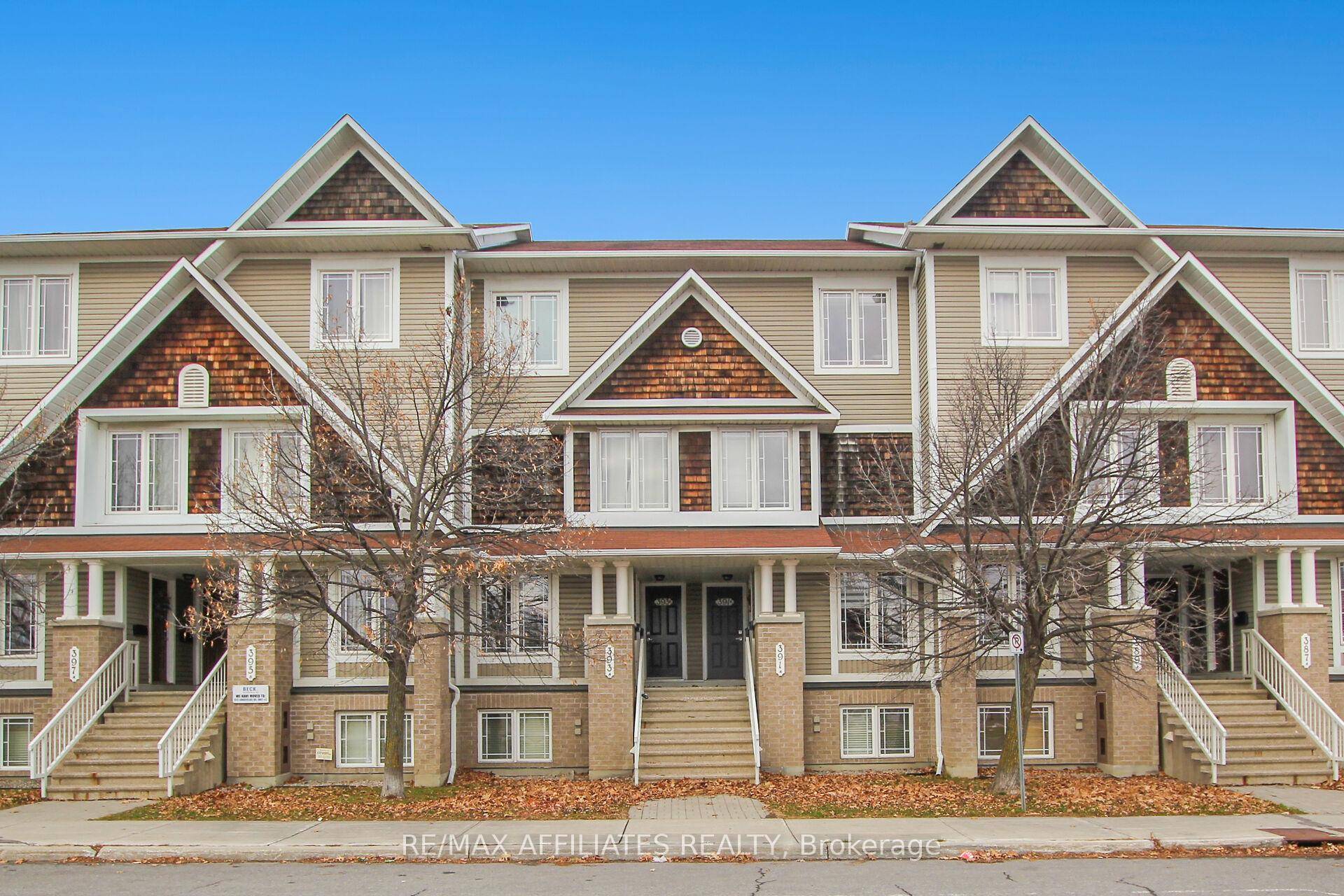 Spacious and meticulous 2 bed, 3 bath stacked unit with open kitchen and eating area.