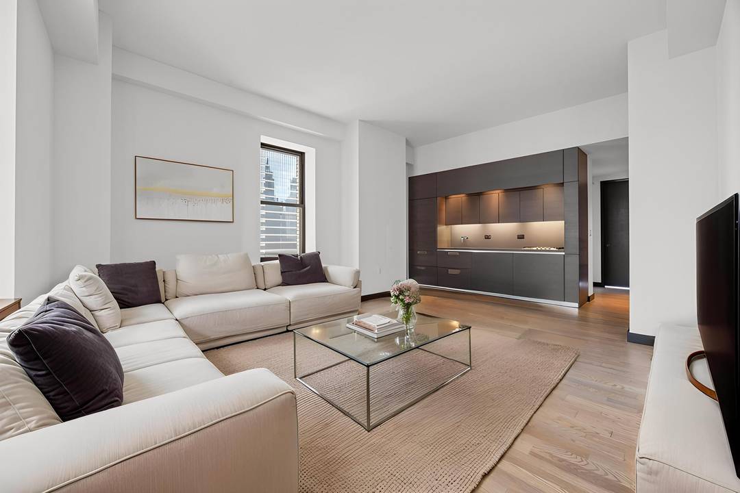 Welcome to this stunning 2 bedroom, 2 bathroom condo perched on the 29th floor of 20 Pine St.