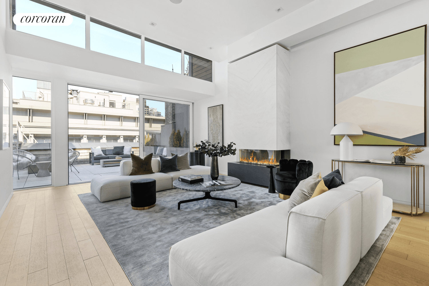 Introducing the exquisite 10 Greene Street Penthouse, where the timeless charm of old world architecture seamlessly meets the demands of modern living.