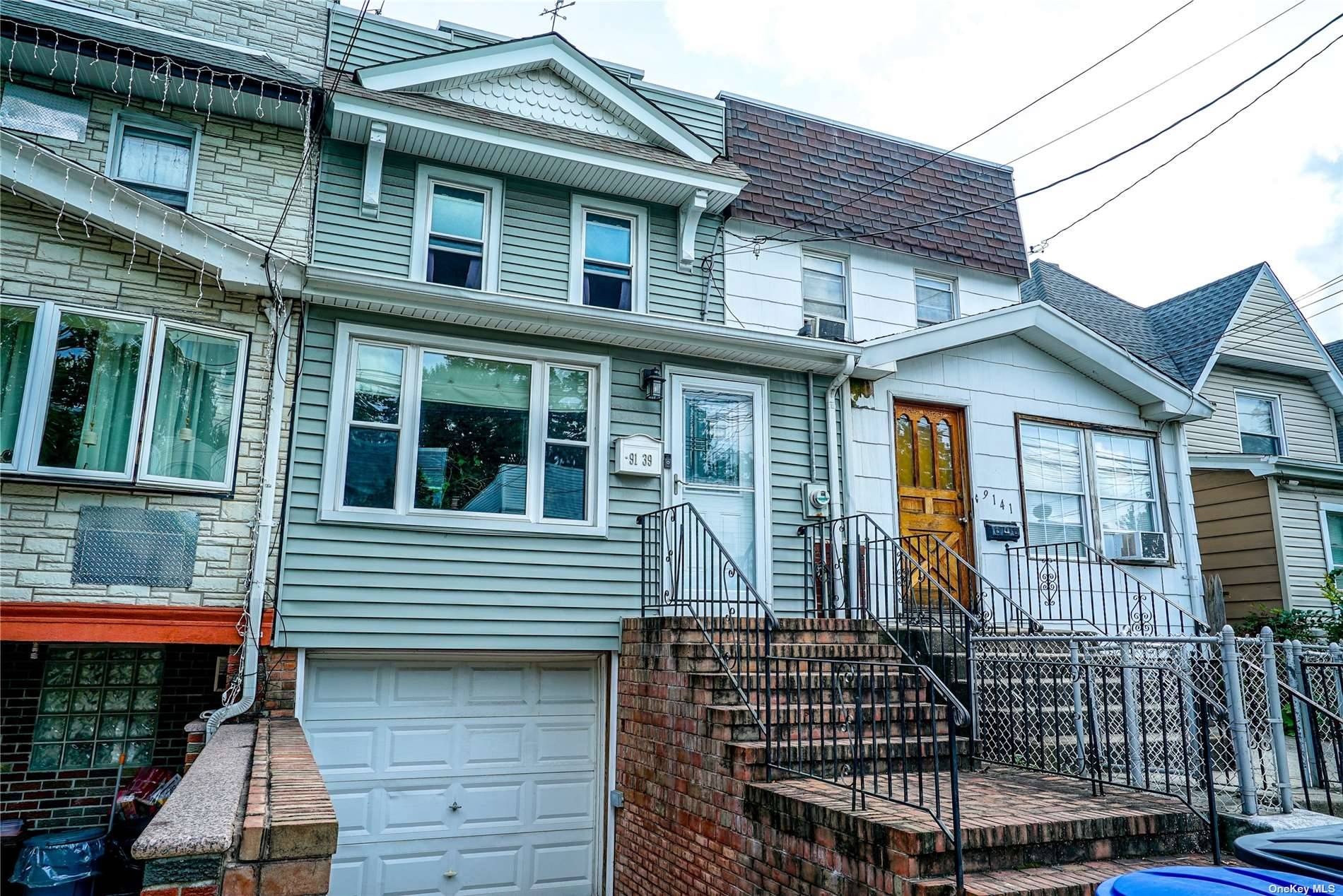 Charming colonial home featuring 3 bedrooms, 1 full bathroom, Eat in Kitchen, spacious living room and formal dining room, sliding glass doors leading to a picturesque backyard.