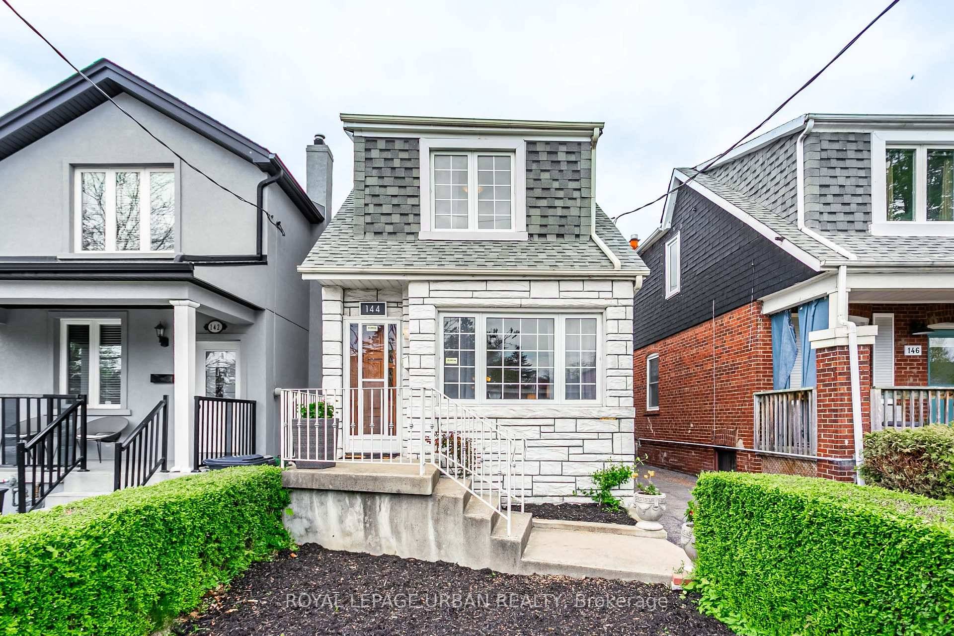 Charming and versatile, 144 Aldwych Avenue is a detached 3 bedroom, 2 bathroom home in the heart of Danforth Village.